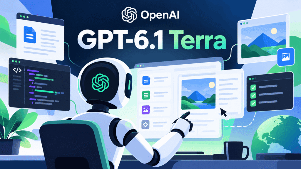 OpenAI, GPT-6.1 Terra, штучний інтелект, ШІ-агенти, програмування, AI API, автоматизація.